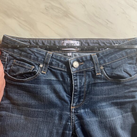 Paige Skyline Jeans Straight Leg Jeans Size 27 - Picture 10 of 12